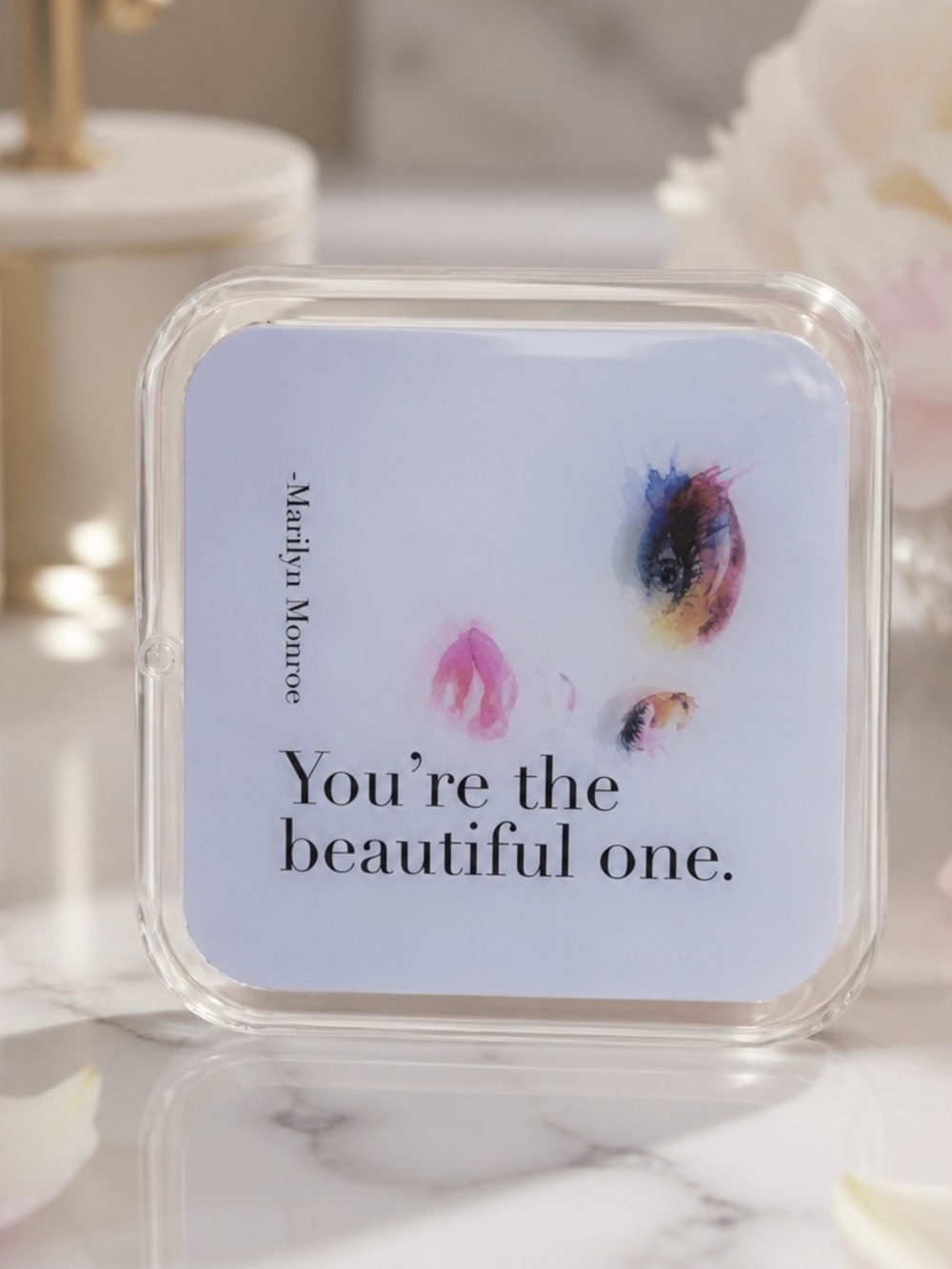 NWT Anthropologie Marilyn Monroe
"Check Yourself" Compact Mirror